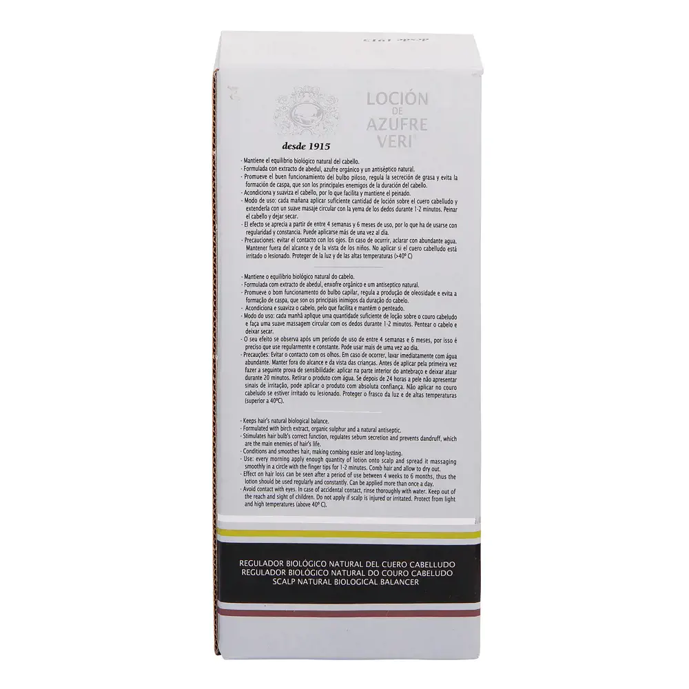 Azufre Veri - Azufre Veri Locion Anti-Hair Fall by Azufre Veri