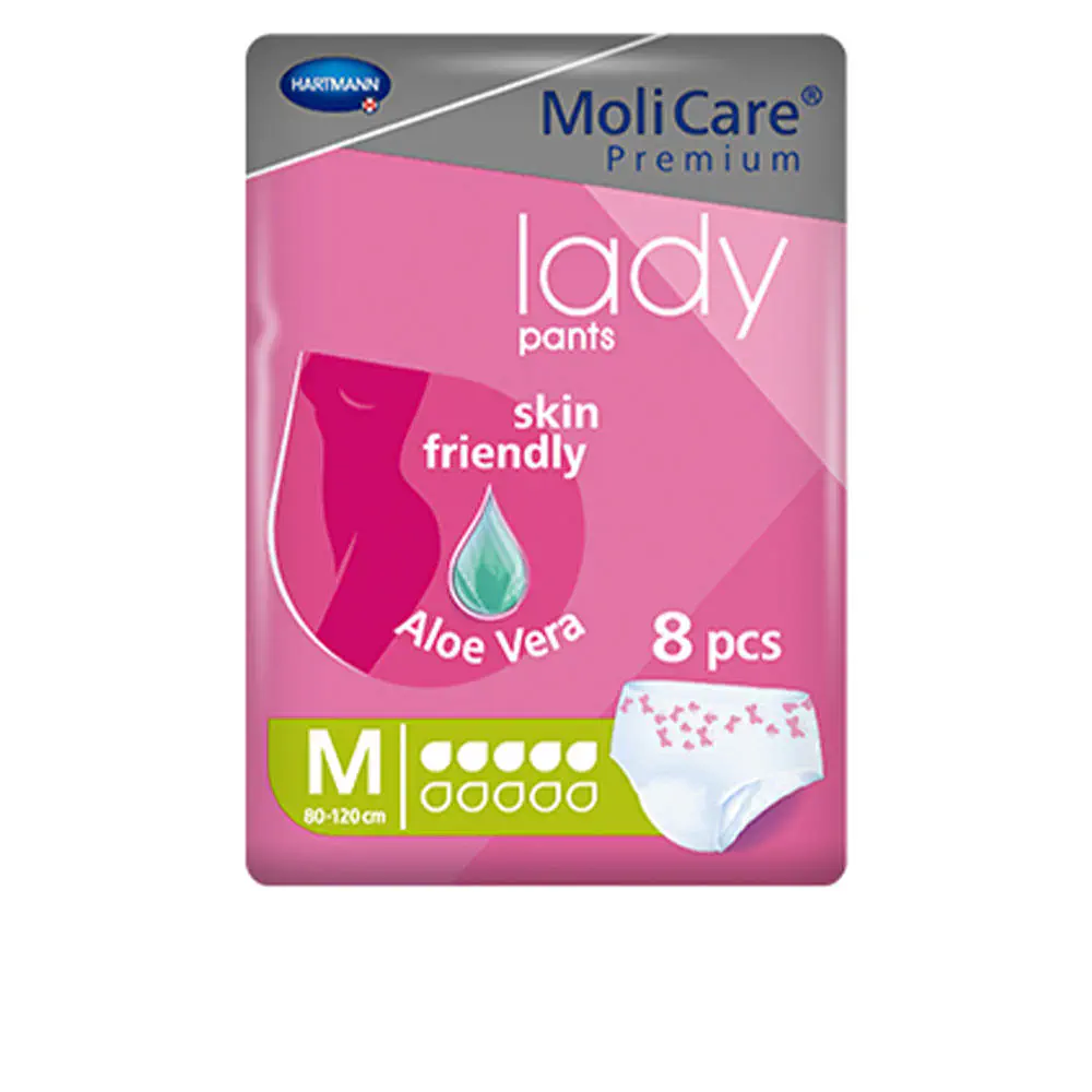 Molicare Lady Absorbent Panties Tm 5 Drops 8 Units by Hartmann Molicare Pants - Molicare Lady Absorbent Panties Tm 5 Drops 8 Units by Hartmann