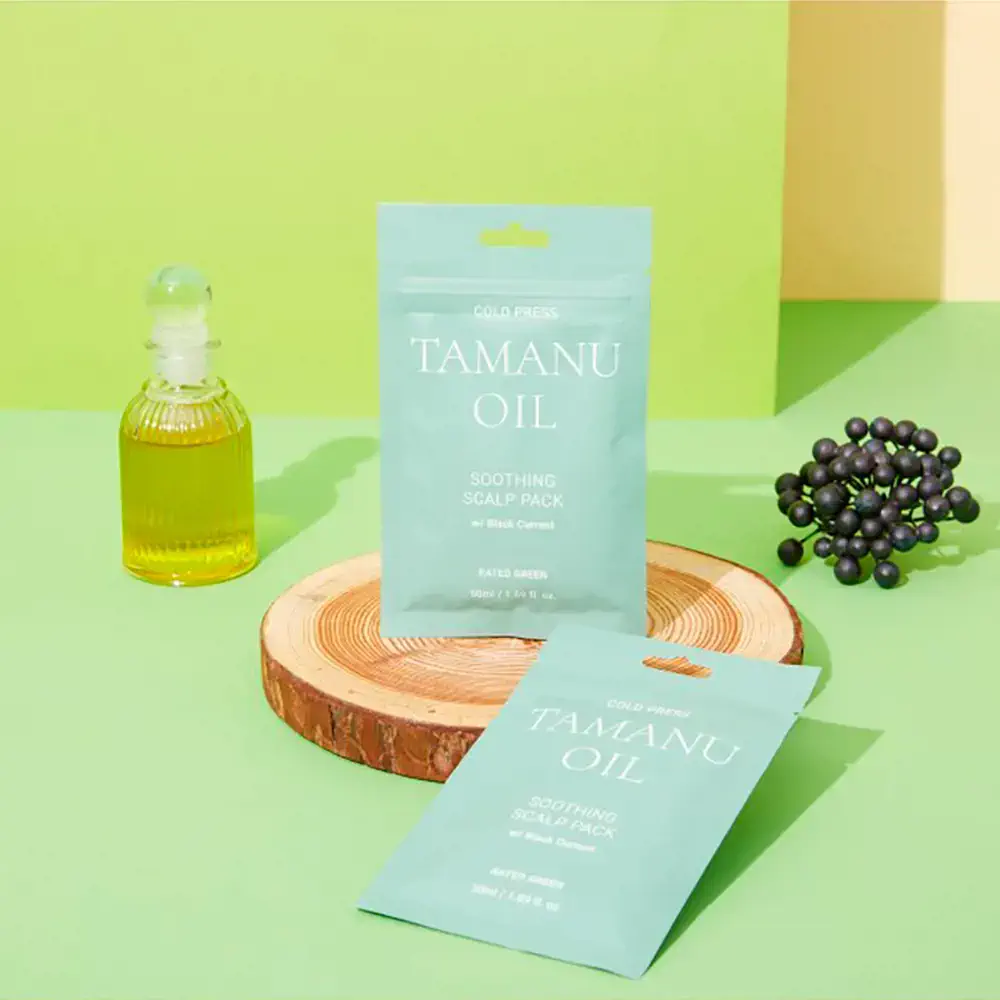 Cold Press - Cold Press Tamanu Oil Shooting Scalp by Rated Green