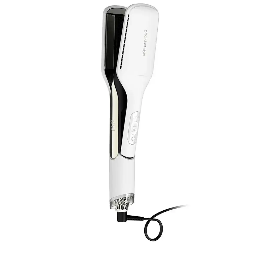 Duet Style - Duet 2 In 1 Hot Air Hair Straightener #White by Ghd