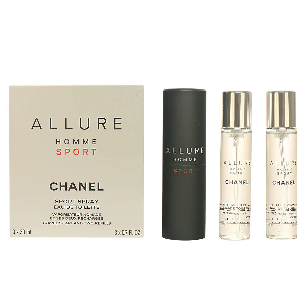 Allure Homme - Allure Homme Sport Travel Spray And Two Refills 3 X by Chanel