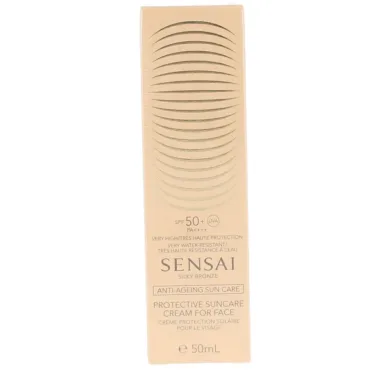Silky Bronze - Silky Bronze Protective Suncare Cream For Face Spf50+ by Sensai