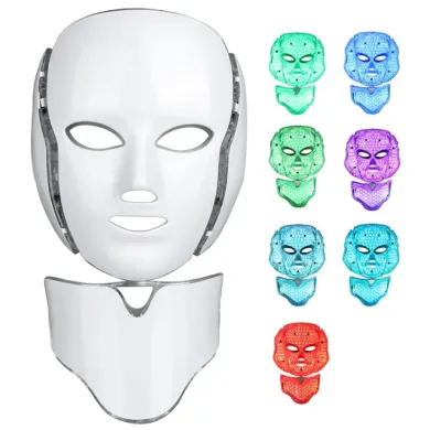 Equipos De Alta Tecnología - 7 Color Phototherapy Led Facial Mask Nit by Paloma Beauties
