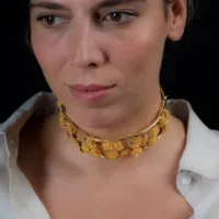 Choker Shabama - Luxor Choker #Shiny Gold by Shabama