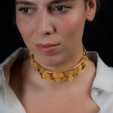 Choker Shabama - Luxor Choker #Shiny Gold by Shabama