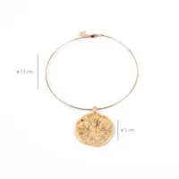 Collares Shabama - Lima Rigid Necklace #Shiny Gold by Shabama