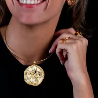 Collares Shabama - Lima Rigid Necklace #Shiny Gold by Shabama