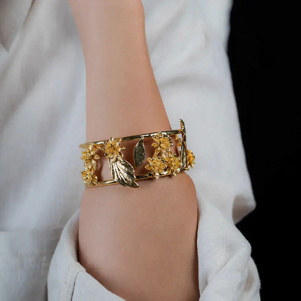 Luxor Bracelet #Shiny Gold by Shabama Brazaletes Shabama - Luxor Bracelet #Shiny Gold by Shabama