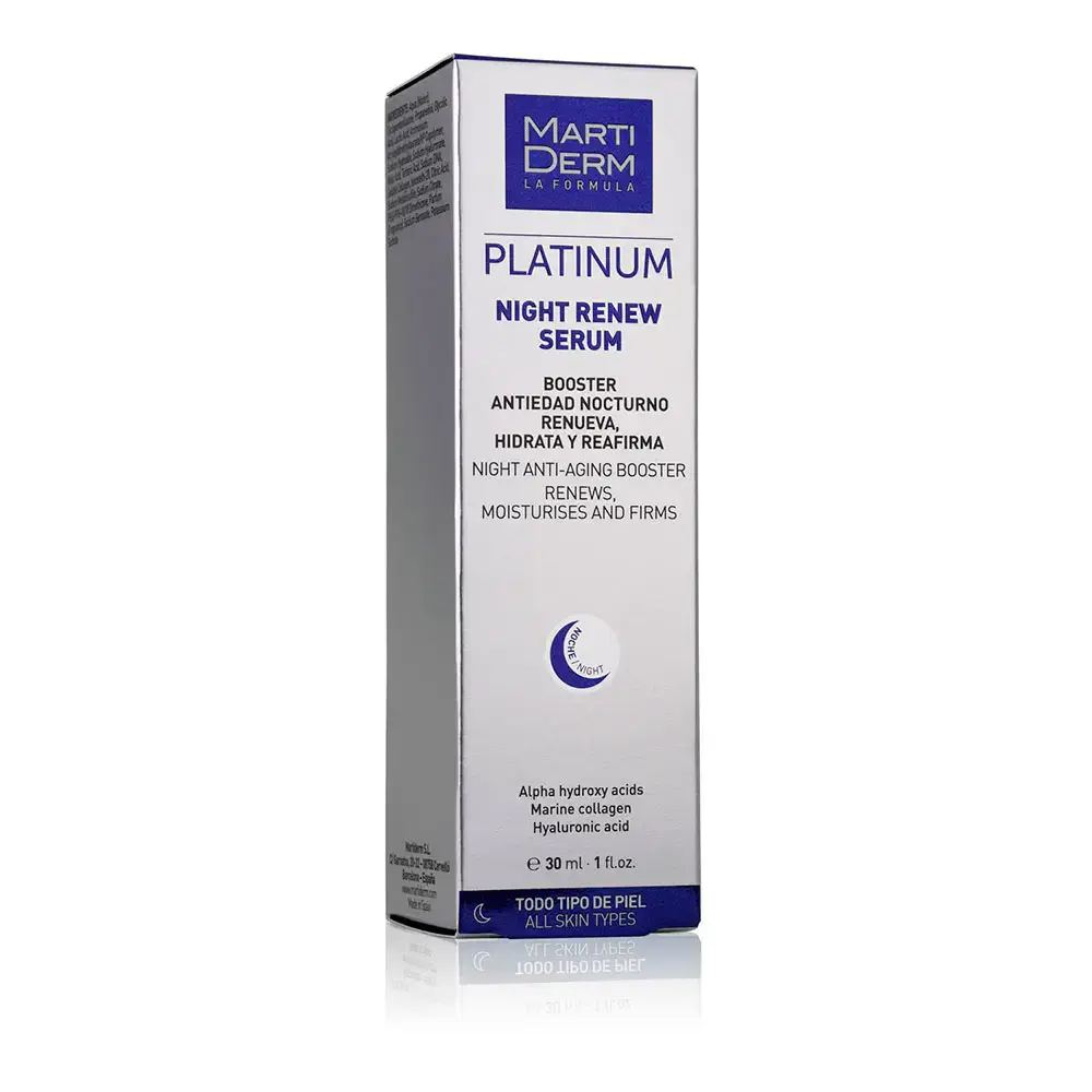 Platinum Night Renew Serum by Martiderm Platinum - Platinum Night Renew Serum by Martiderm