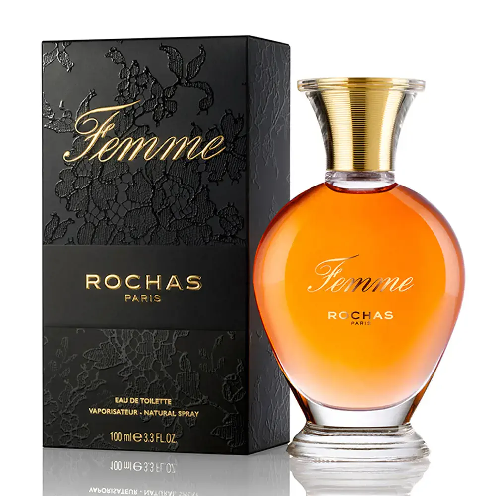 Femme Eau De Toilette Spray by Rochas Femme - Femme Eau De Toilette Spray by Rochas