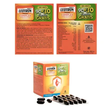 Leotron Complex - Complex Capsules 90 + 30 As A Gift by Leotron