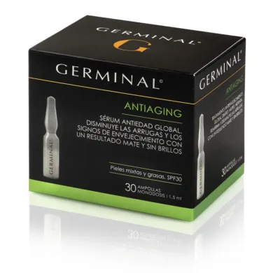 Acción Profunda - Deep Action Anti-Aging Mixed And Oily Skin Ampoules 30 X 1.5 Ml by Germinal