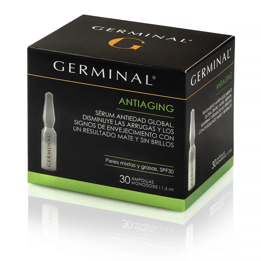 Deep Action Anti-Aging Mixed And Oily Skin Ampoules 30 X 1.5 Ml by Germinal Acción Profunda - Deep Action Anti-Aging Mixed And Oily Skin Ampoules 30 X 1.5 Ml by Germinal