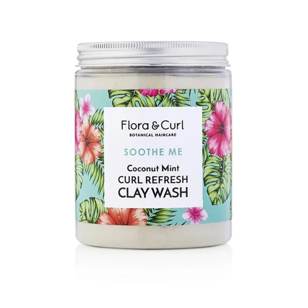 Soothe Me - Soothe Me Coconut Mint Curl Refresh Clay Wash R by Flora And Curl
