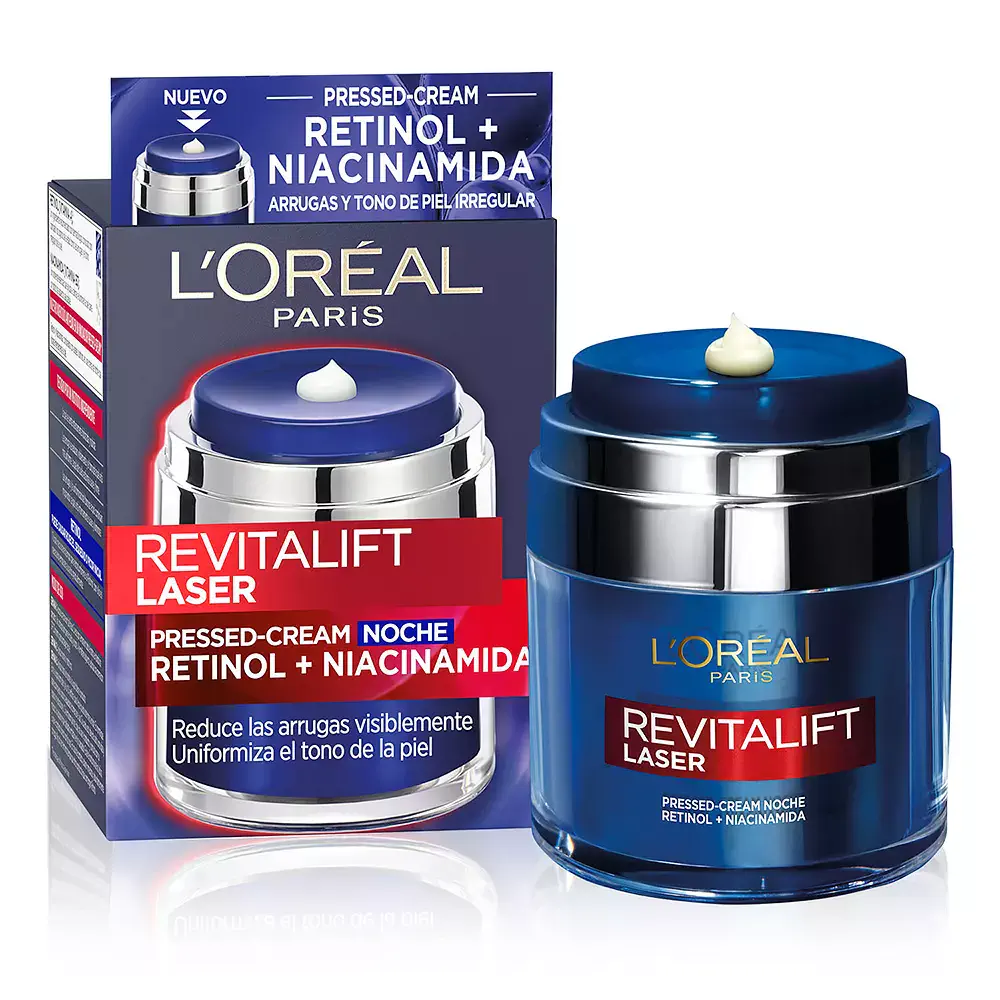 Revitalift - Revitalift Laser Pressed Night Cream With Retinol + Niacinamide by L'Oréal Paris