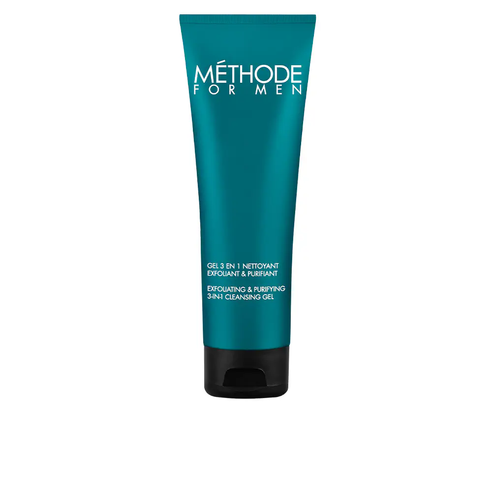 Méthode - Méthode For Men Gel 3En1 Nettoyant Exfoliant&Purifiant by Jeanne Piaubert