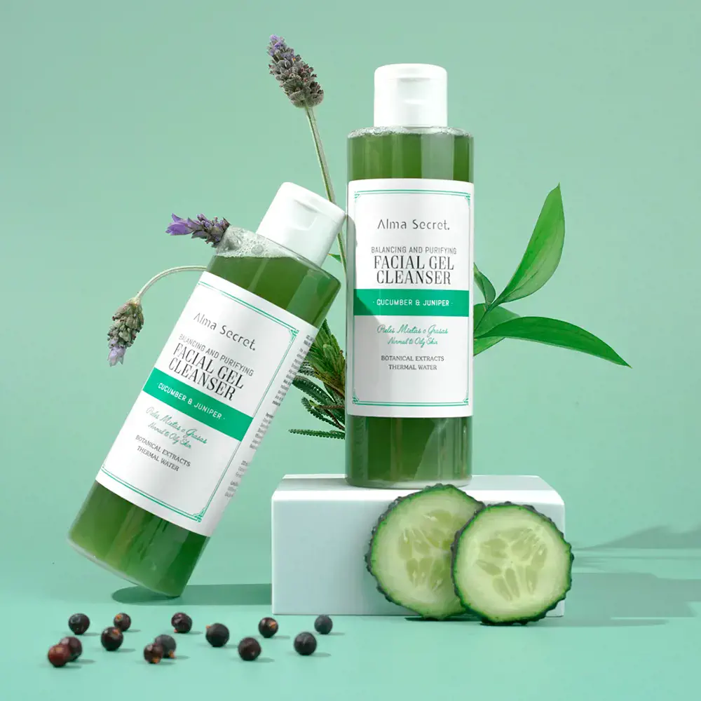 Facial Alma Secret - Balancing And Purifying Facial Gel Cleanser Cucumber &Amp; Juniper by Alma Secret