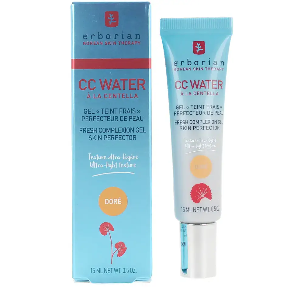 Cc Water - Cc Water À La Centella Asiatica Refreshing Mattifying Gel #Gold by Erborian