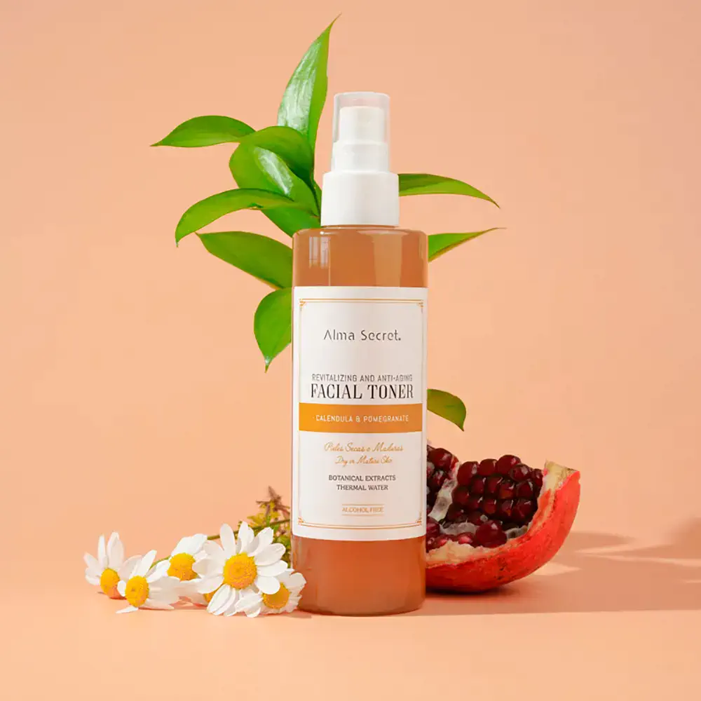 Facial Alma Secret - Revitalizing And Anti-Aging Facial Toner With Calendula &Amp; Pomegranate by Alma Secret