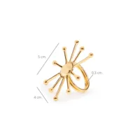 Anillo Shabama Anillo Shabama - Sun Ring #Bright Gold by Shabama