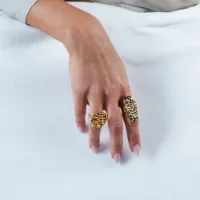 Anillo Shabama - Tribeca Ring #Bright Gold by Shabama