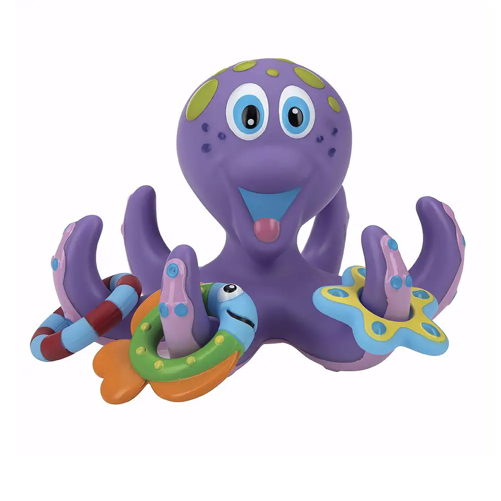 Juguetes Baño Nûby - Pulpo Flotante Con Accesorios 18M+ by Nûby