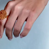 Anillo Shabama - Soho Ring #Gold Glitter by Shabama