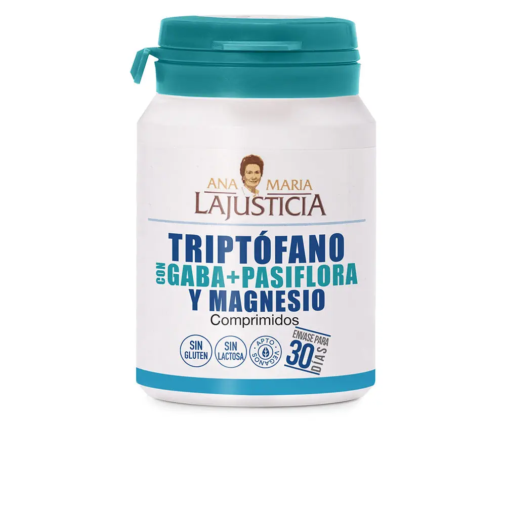 Equilibrio Emocional Aml - Tryptophan With Gaba + Passion Flower And Magnesium 60 Tablets by Ana María Lajusticia