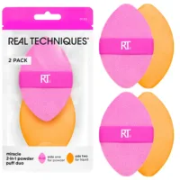 Miracle 2 In 1 - Miracle 2 In 1 Powder Puff Duo by Real Techniques