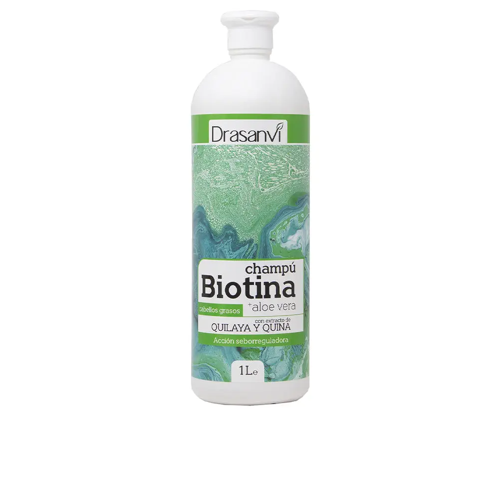 Biotina Y Aloe Vera - Biotin And Aloe Vera Oily Hair Shampoo by Drasanvi