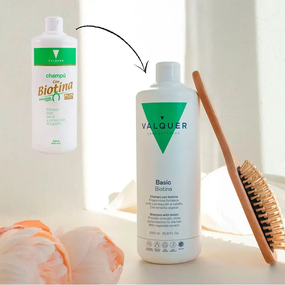 Champú Profesional - Basic Biotina Shampoo With Biotin by Valquer
