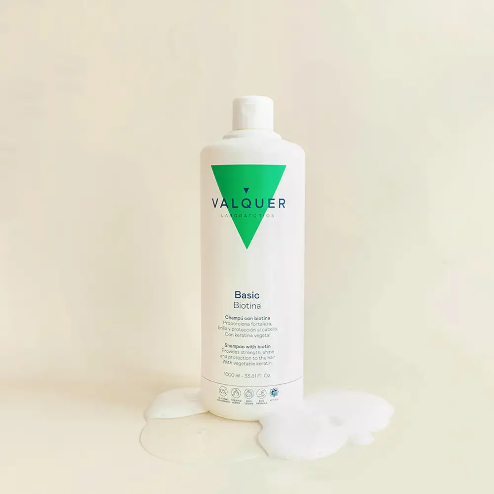 Champú Profesional - Basic Biotina Shampoo With Biotin by Valquer