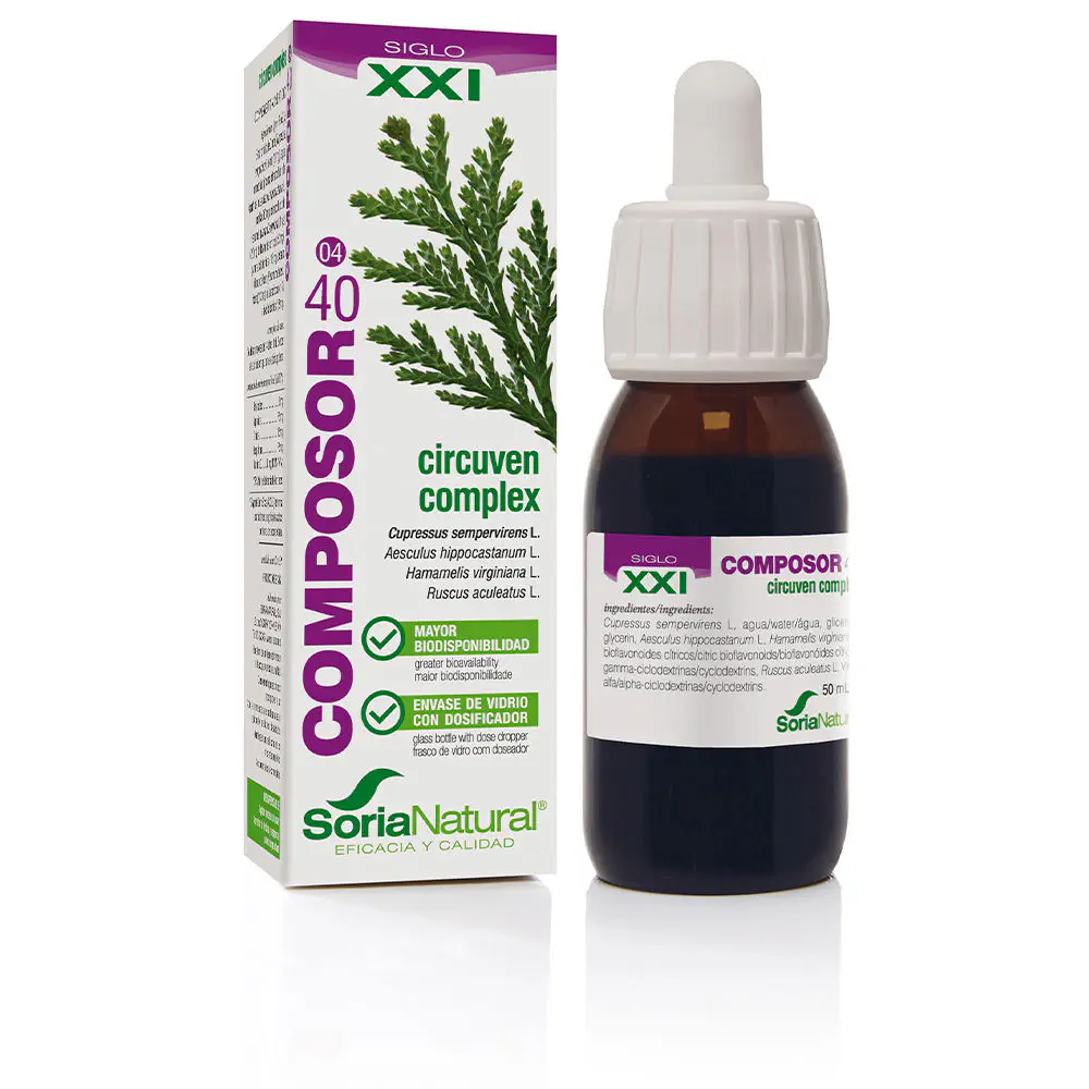 Composor 40 Circuven Complex 50 Ml by Soria Natural Composor - Composor 40 Circuven Complex 50 Ml by Soria Natural