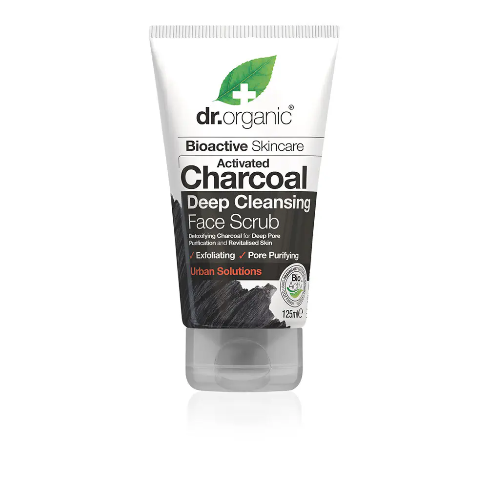 Carbón Dr Organic - Bioactive Organic Deep Cleansing Face Scrub by Dr. Organic