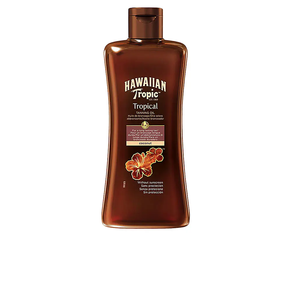 Coconut Hawaian Tropic - Coconut Tropical Tanning Oil Spf0 by Hawaiian Tropic