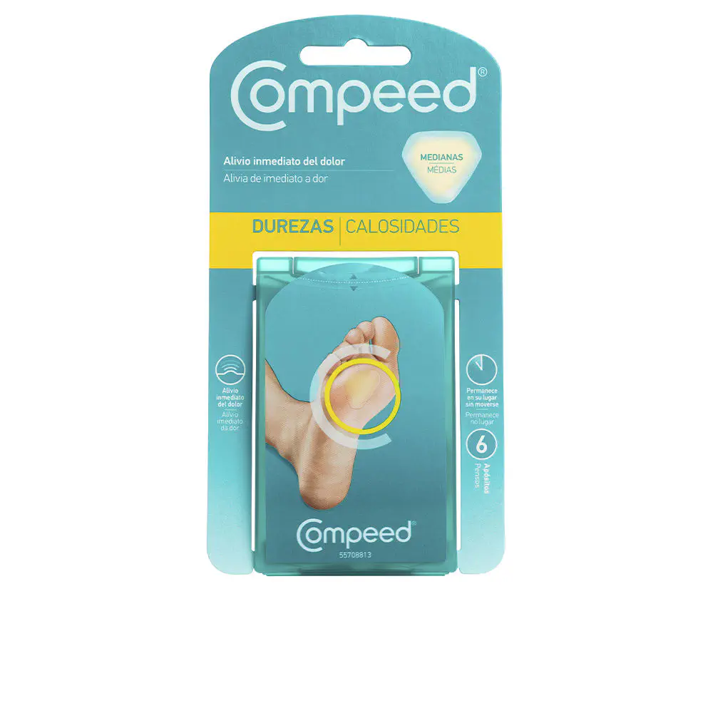 Hardness Medium 6 Dressings by Compeed Durezas - Hardness Medium 6 Dressings by Compeed