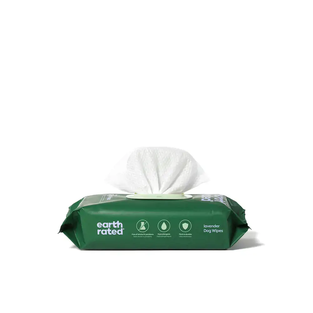 Earth Rated Wipes - Pet Wipes Bio #Lavender by Earth Rated