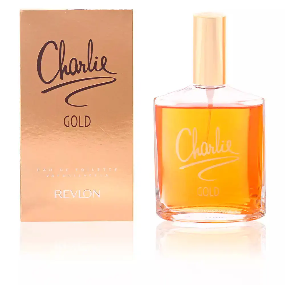 Charlie Gold Eau De Toilette Spray by Revlon Charlie Blue - Charlie Gold Eau De Toilette Spray by Revlon