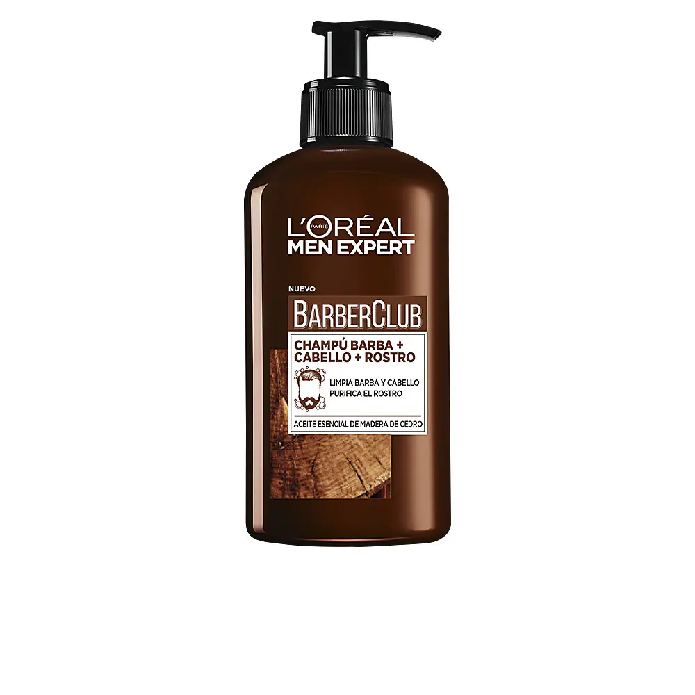 Men Expert Barber Club - Men Expert Barber Club Beard-Face-Hair Shampoo by L'Oréal Paris