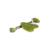 Jade Roller Jade Roller - Jade Gua Sha &Amp; Jade Roller 2 Pcs by Idc Institute