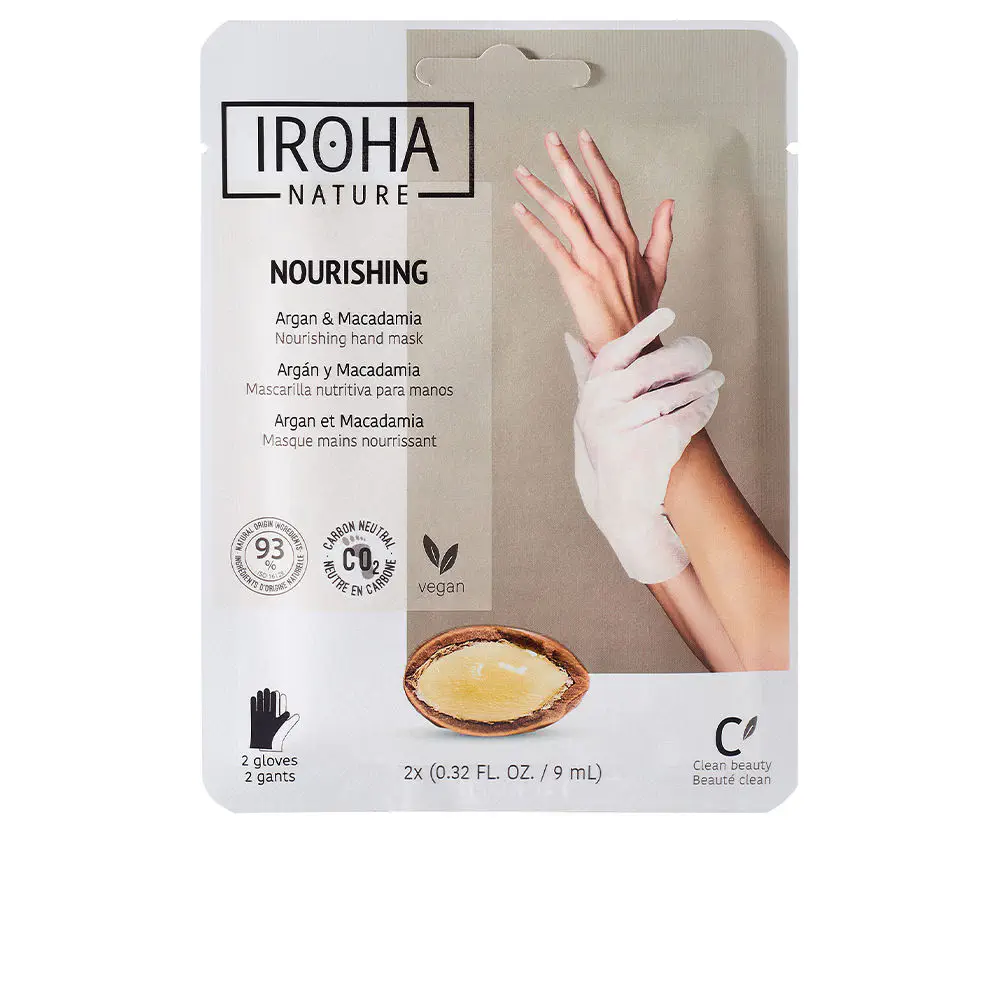 Argan & Macadamia - Argan & Macadamia Nourishing Hand Mask by Iroha