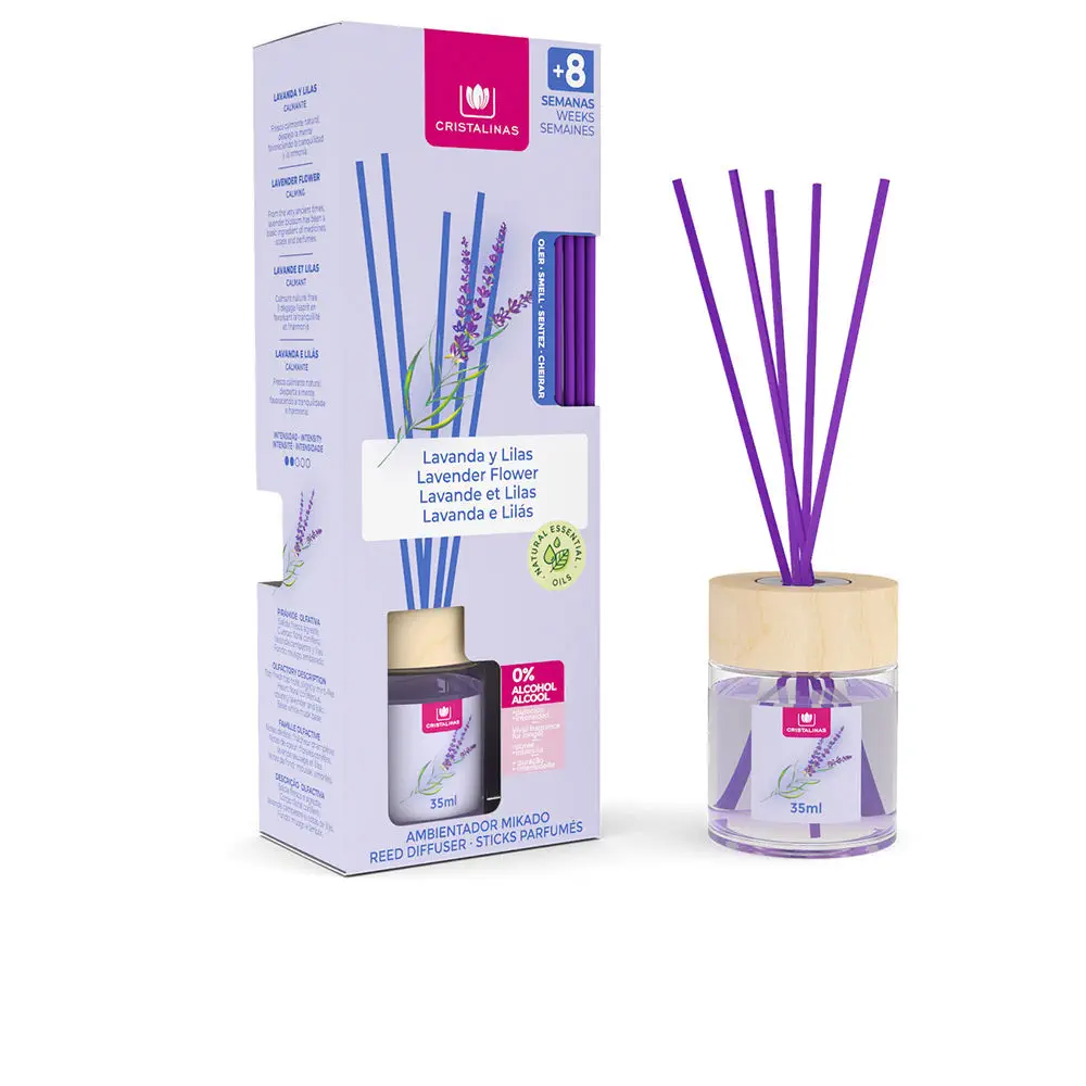 Mikado Cristalinas - Mikado Air Freshener 0% #Lavender by Cristalinas