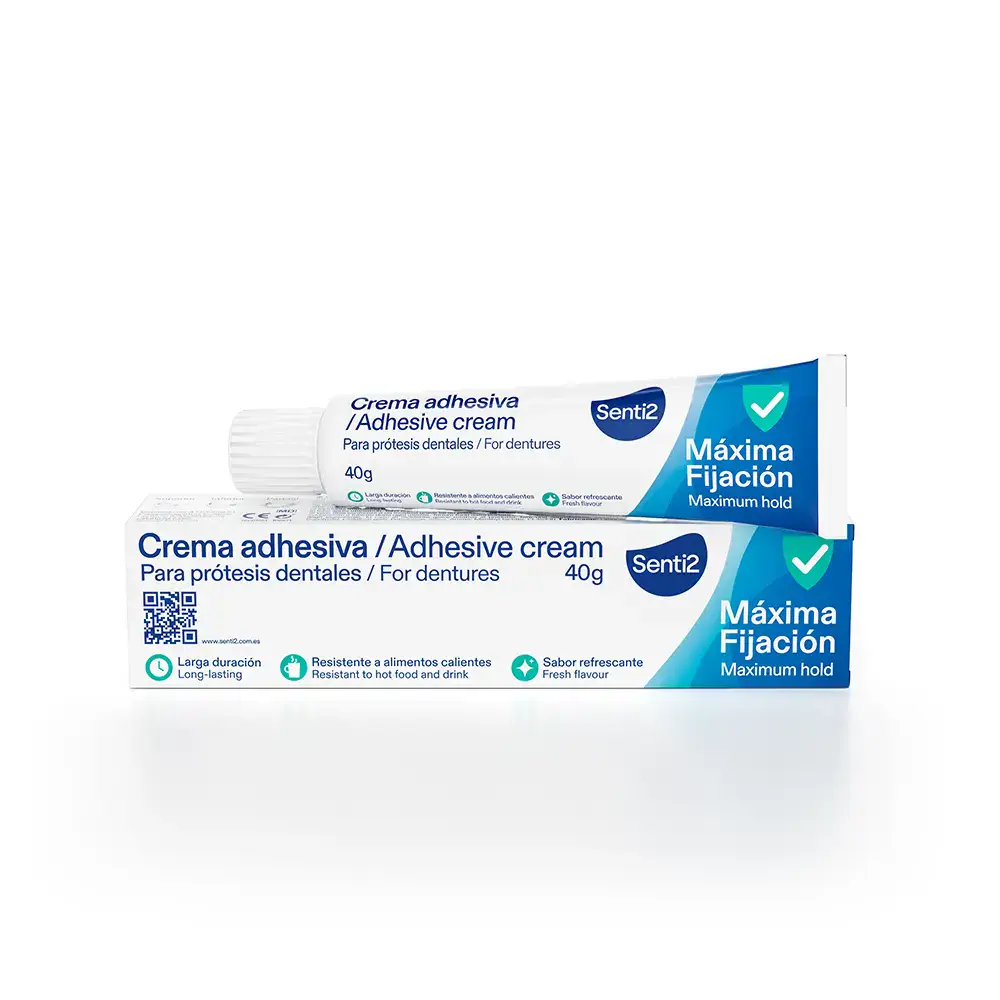 Crema Adhesiva - Dental Prosthesis Adhesive Fixer 40G by Senti2