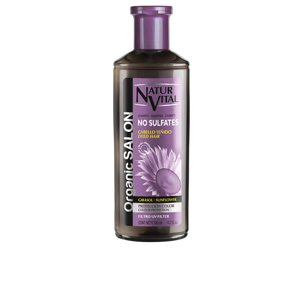 Organic Salon Sulfate-Free Shampoo Uv Color Protection by Natur Vital Organic Salon - Sin Sulfatos - Organic Salon Sulfate-Free Shampoo Uv Color Protection by Natur Vital