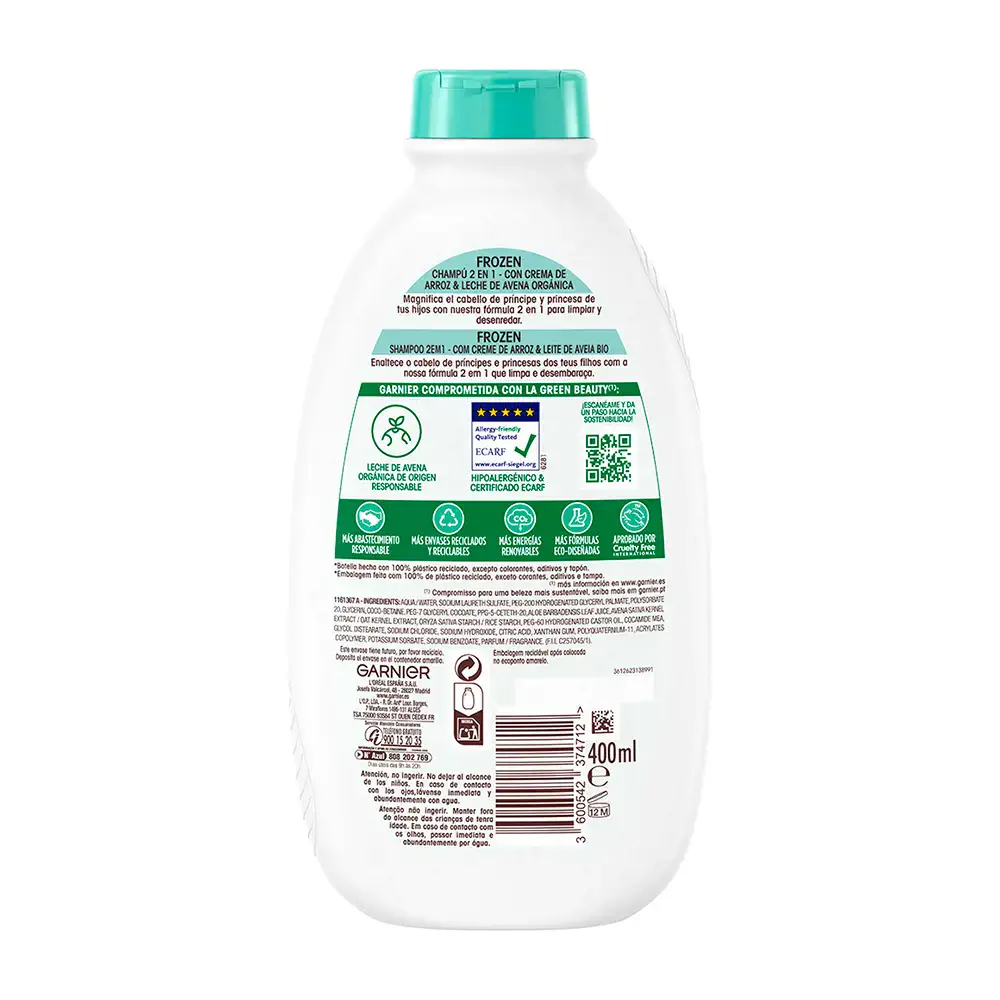 Ultra Suave - Ultra Gentle Oatmeal Shampoo + Conditioner For Kids 400Ml by Garnier