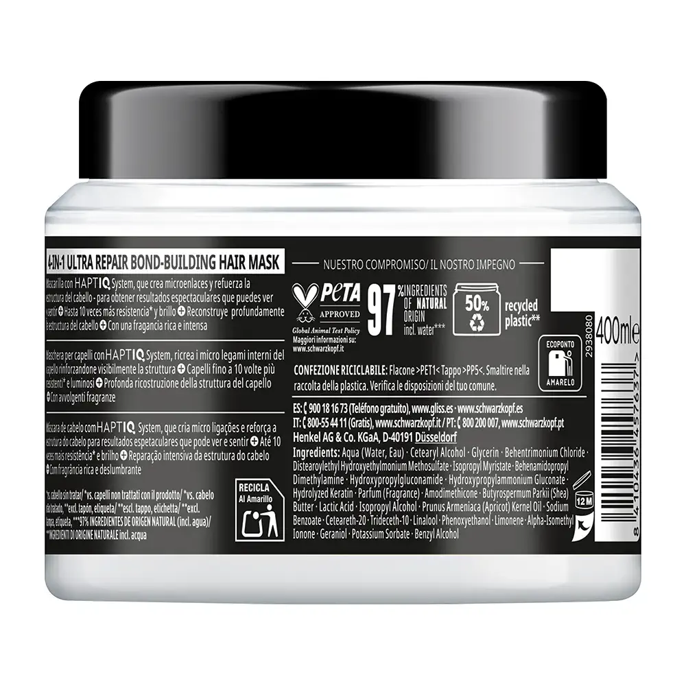 Gliss - Gliss Ultimate Repair Mascarilla by Schwarzkopf Mass Market