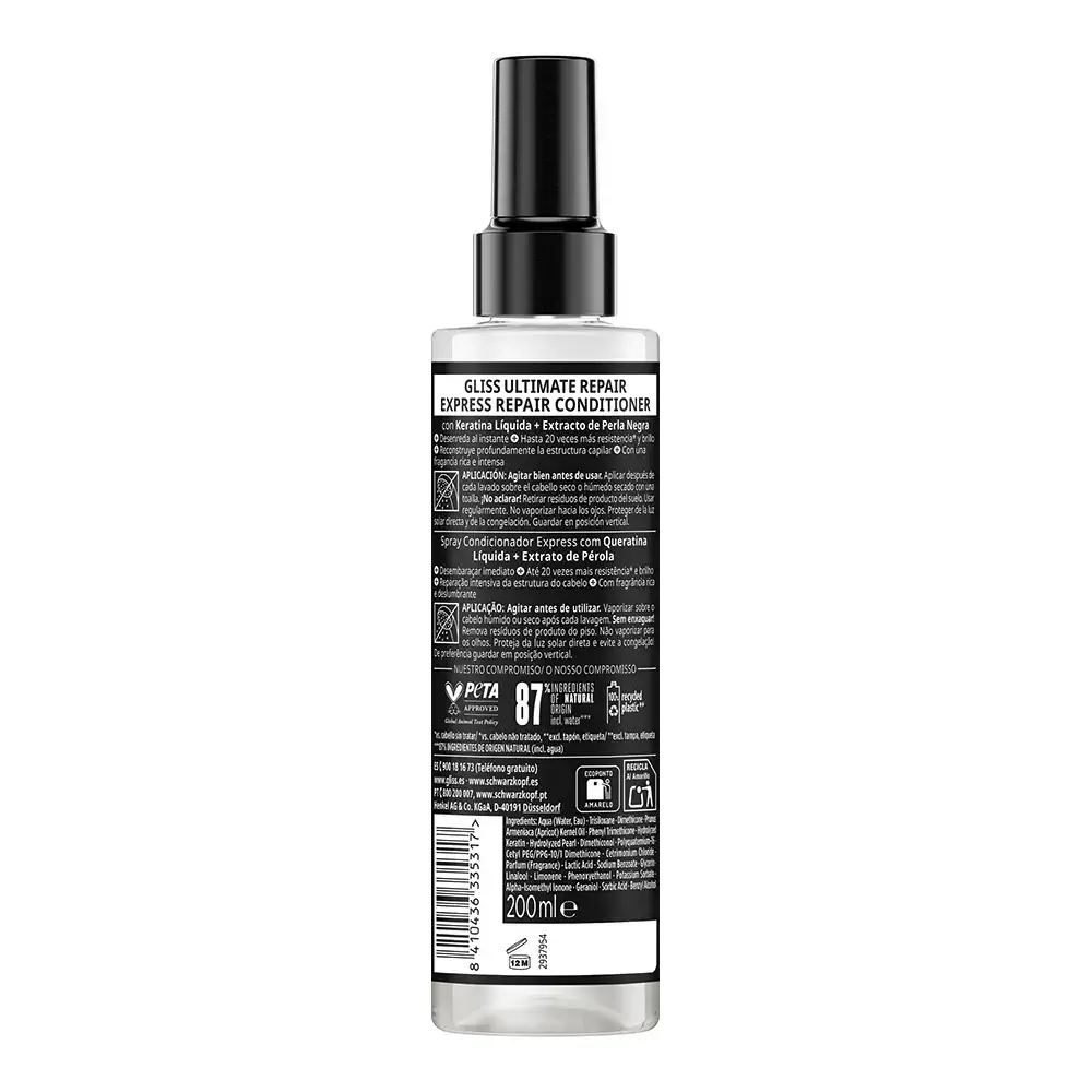 Gliss - Gliss Ultimate Repair Conditioner Spray by Schwarzkopf Mass Market