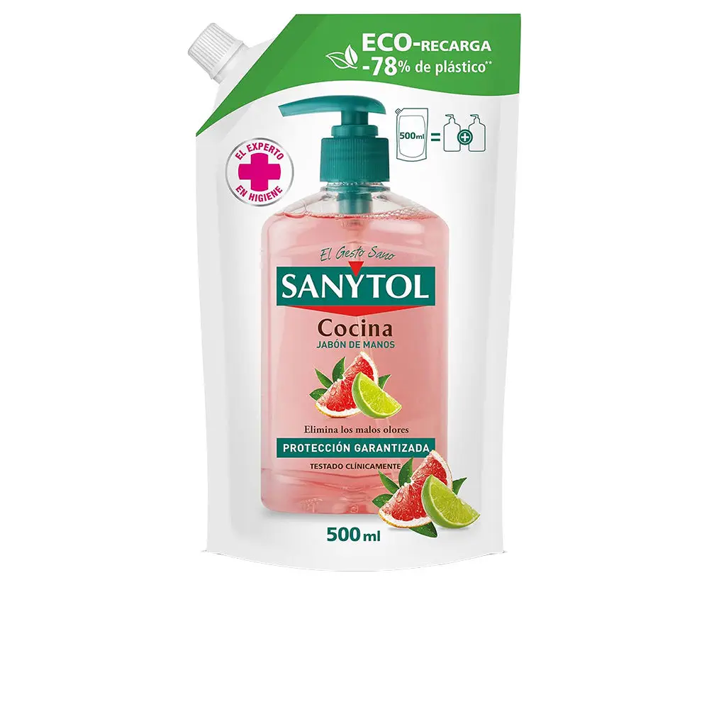 Sanytol Recambio - Replacement Eco Antibacterial Kitchen Soap by Sanytol