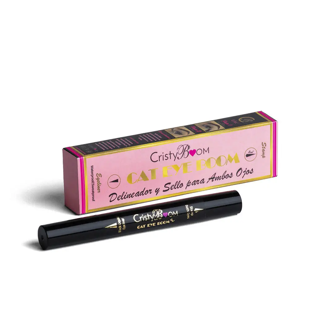 Cat Eye Boom Eyeliner And Stamp Both Eyes Waterproof R by Cristyboom Cat Eye Boom - Cat Eye Boom Eyeliner And Stamp Both Eyes Waterproof R by Cristyboom