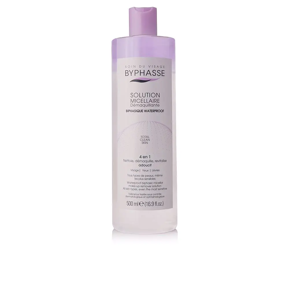 Lociones Desmaquillantes - Micellar Solution Biphasic Waterproof Makeup Remover by Byphasse